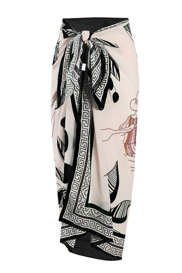 3D Bow Tie Swimsuit & Skirt Set - Seldom Seen Styles