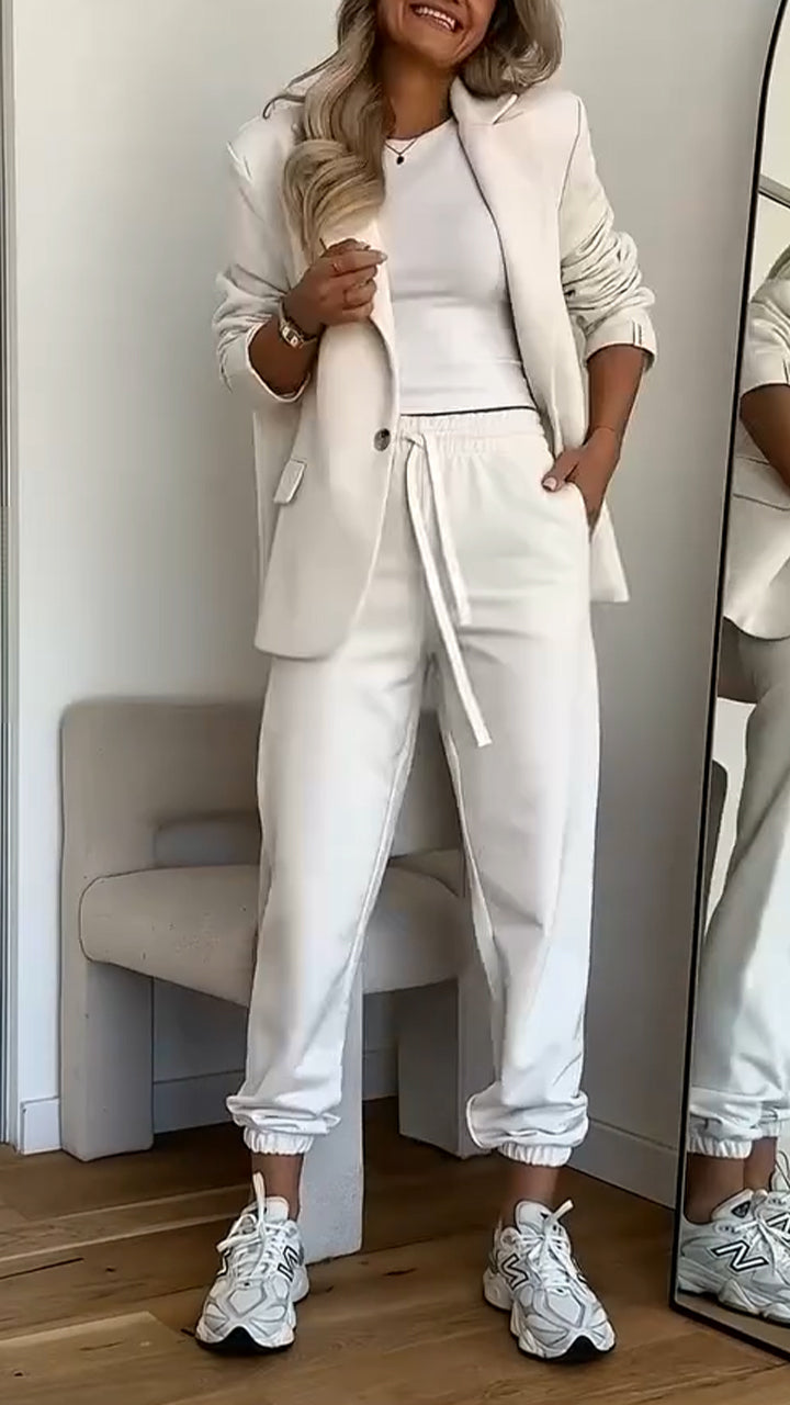 Women's Lapel Casual Suit - Seldom Seen Styles