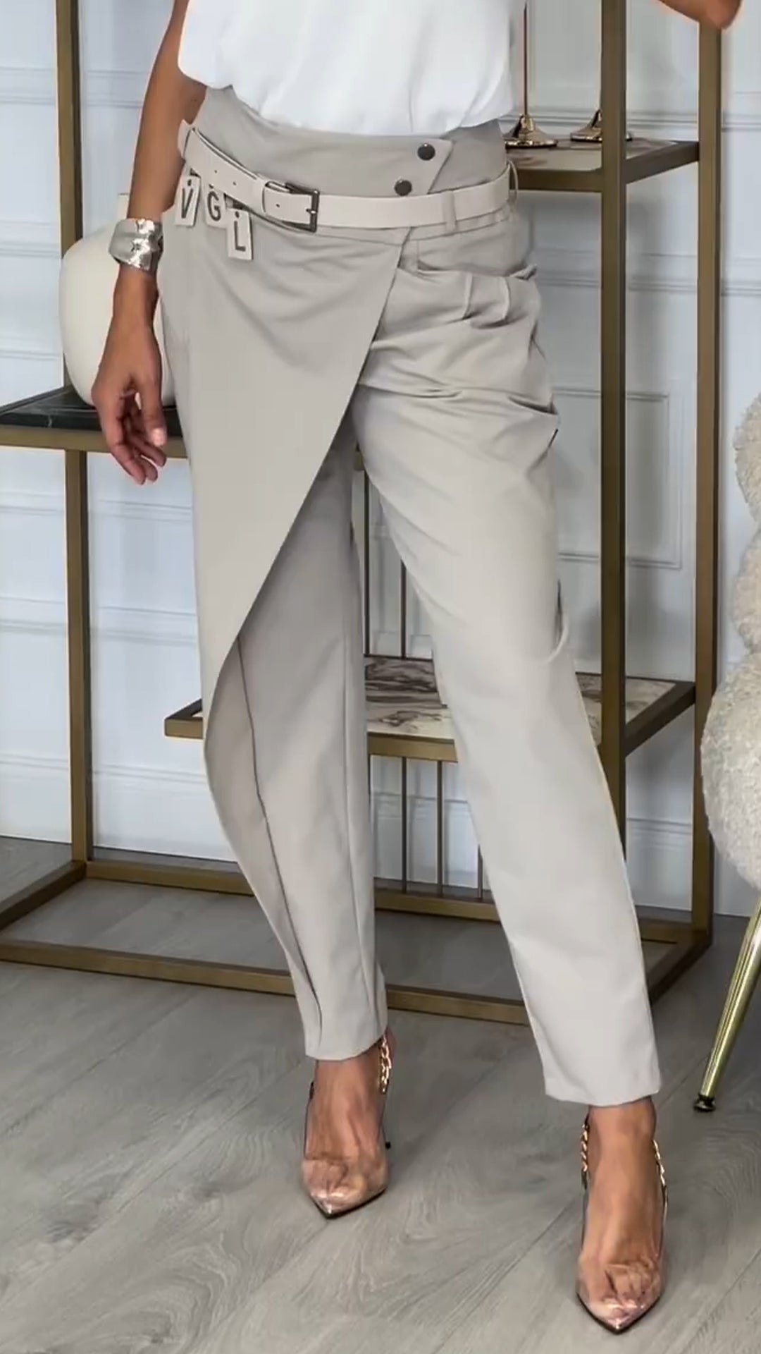 Women High Waist Casual Pants - Seldom Seen Styles