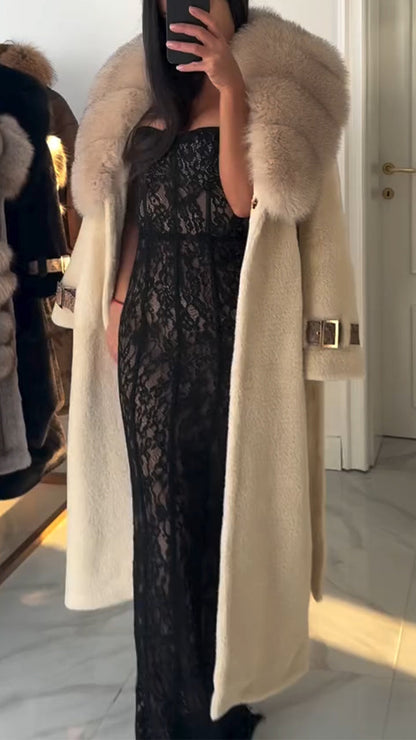 Women Fur Collar Temperament Casual Coat - Seldom Seen Styles