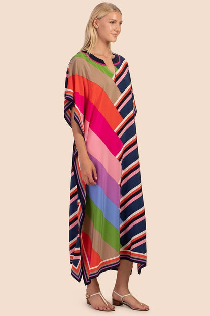 Oversize V-Neck Kaftan | Dress In Beauty