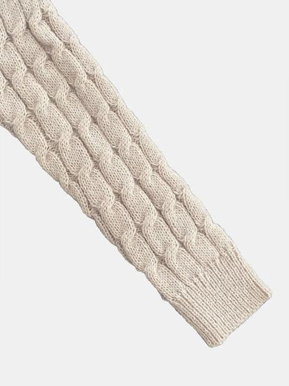 Women's Solid Sweater & Pants Set, Casual Fashion Cozy Top & Trousers for Fall, 2 Piece Sets Women, Women's Fall Knitwear Outfits, Sweater Sets, Sweater Co-ords - Seldom Seen Styles