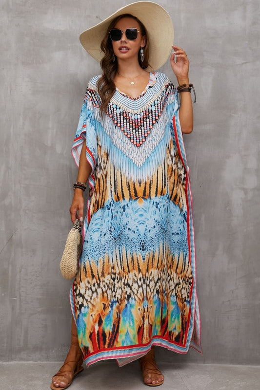 Tie Dye Cover Up Dress (19 Colors) - Seldom Seen Styles