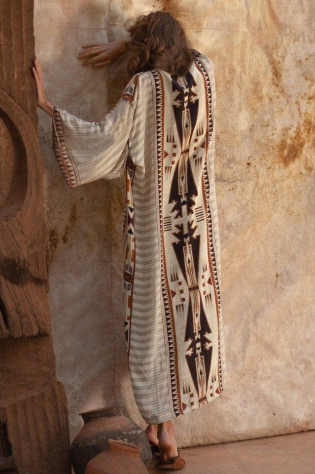 Boho Tie Dye Kimono Blouse - Seldom Seen Styles