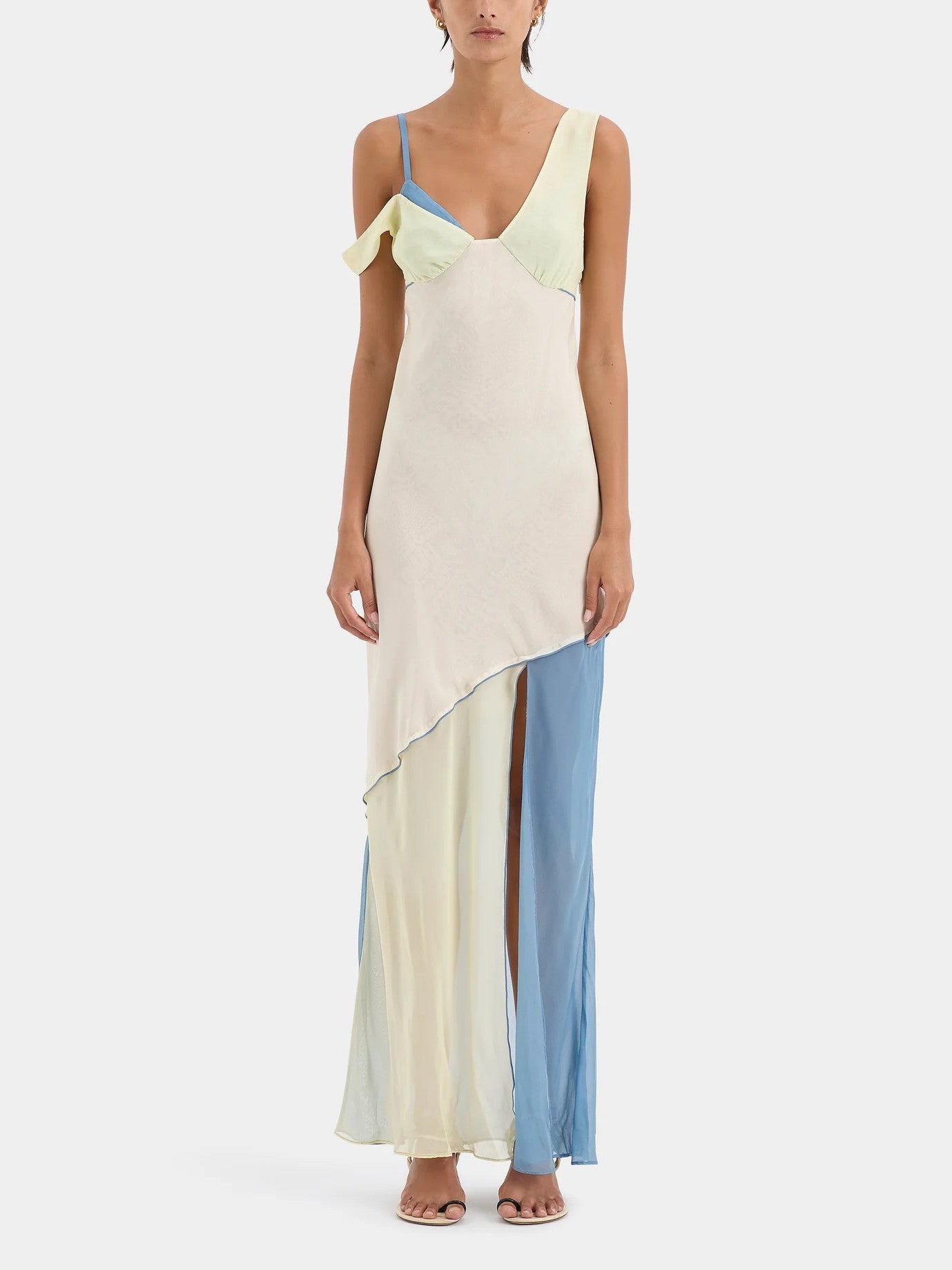 Thames Splice Midi Dress - Seldom Seen Styles