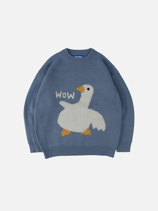 Aelfric Eden Wow Goose Graphic Sweater - Seldom Seen Styles