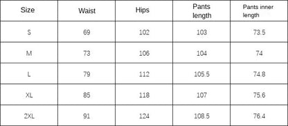 Women's Striped Pants Color Block High Waisted Wide Leg Casual Work Office Long Trousers - Seldom Seen Styles