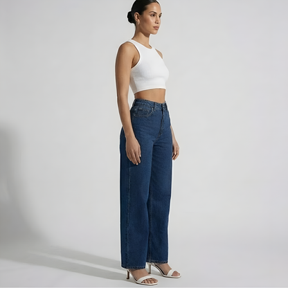 Original Butt Lifting Mid-Low Rise Straight-Leg Jeans