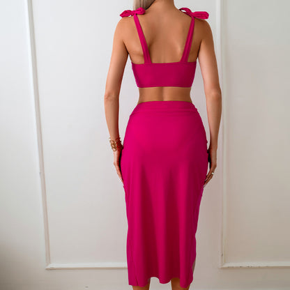 2024 New Nylon Swimwear Women Three-Piece Set bikini Swimwear Bikini - Seldom Seen Styles