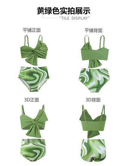 2025New Children's Swimsuit Mermaid Girl Two-Piece Swimsuit Girls' Swimwear Swim Pants Girls' Swimwear - Seldom Seen Styles