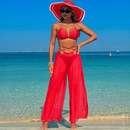 2025New Style Swimwear Adult Women's Swimsuit Hot Spring Three-Piece Set Swimwear swimwear Bikini Swimsuit - Seldom Seen Styles