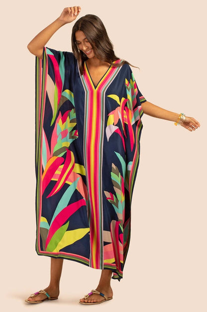 Oversize V-Neck Kaftan | Dress In Beauty