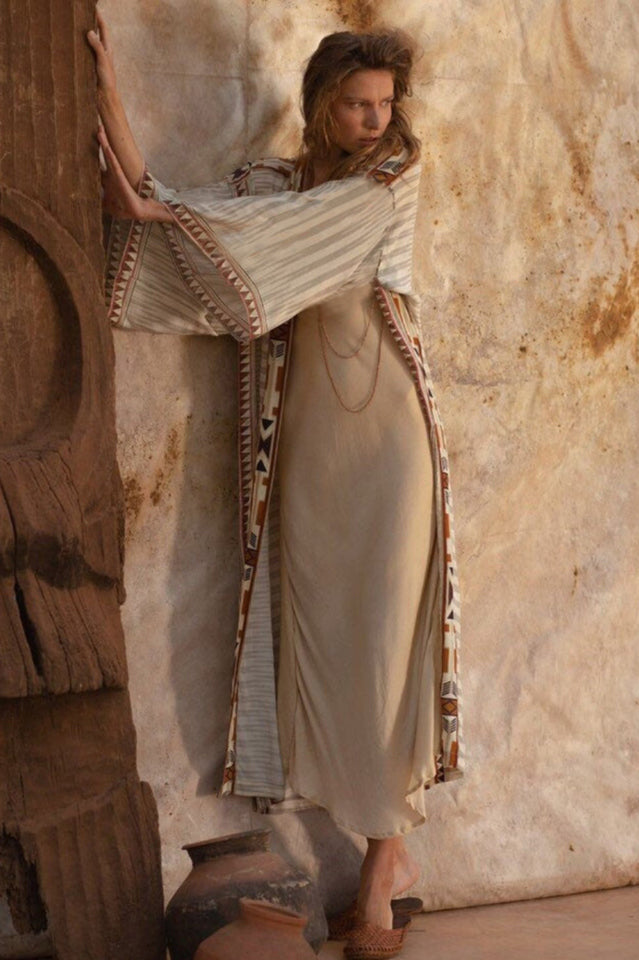 Boho Tie Dye Kimono Blouse - Seldom Seen Styles