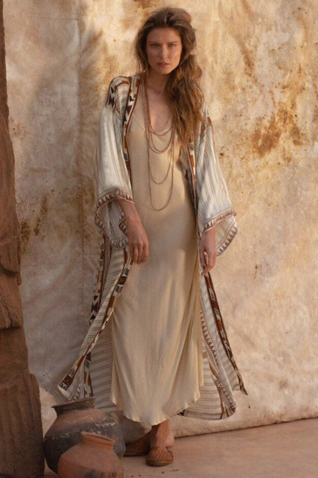 Boho Tie Dye Kimono Blouse - Seldom Seen Styles