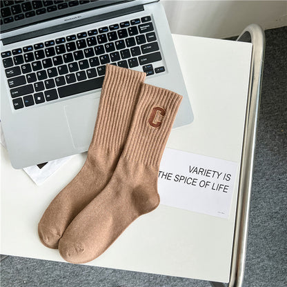 Socks women's socks autumn and winter cotton deodorant sports women's stockings - Seldom Seen Styles