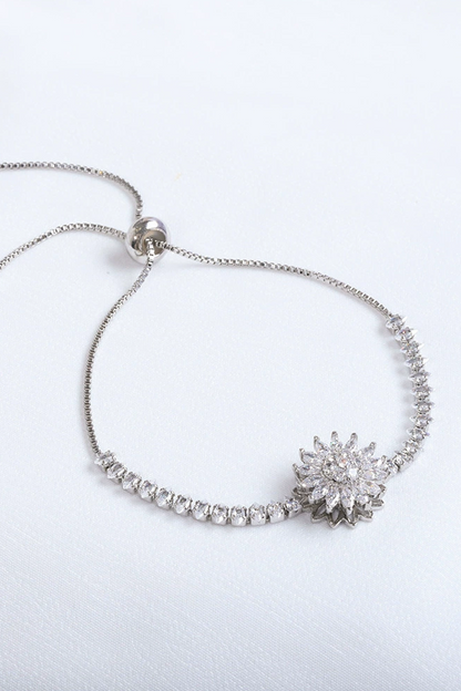 Women's Sunflower Diamond Bracelet - Seldom Seen Styles
