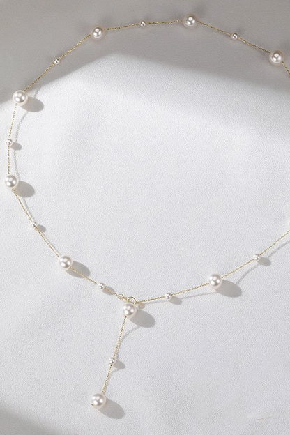 Women's Gypsophila Pearl Long Luxury Necklace - Seldom Seen Styles