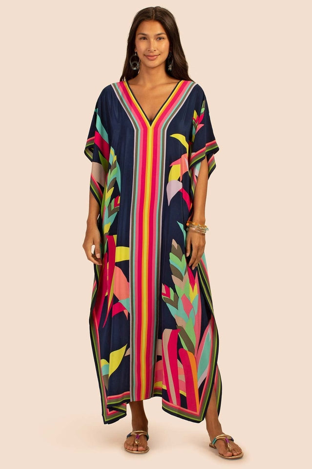 Oversize V-Neck Kaftan | Dress In Beauty