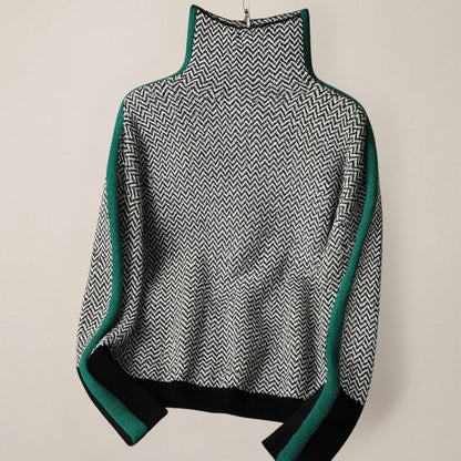 Kelsea | High-neck Pullover