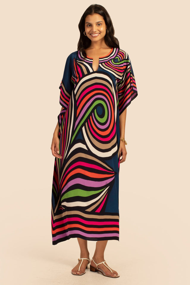 Oversize V-Neck Kaftan | Dress In Beauty