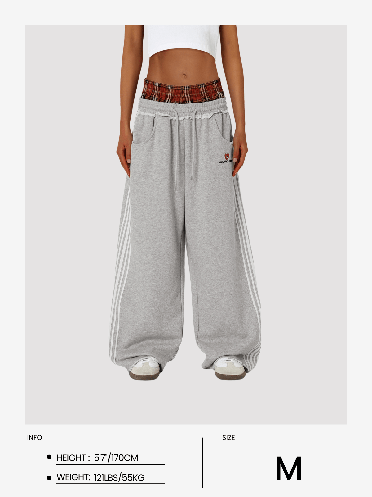 Aelfric Eden Double Waist baggy Sweatpants - Seldom Seen Styles