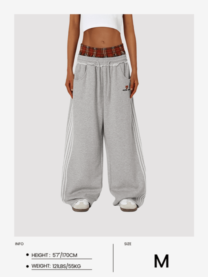 Aelfric Eden Double Waist baggy Sweatpants - Seldom Seen Styles