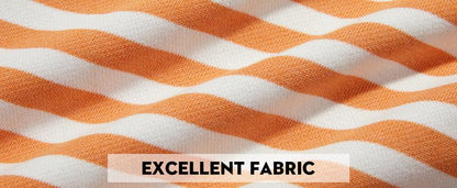 【Up To 3XL】Fisace Christmas Womenswear Striped Oversized Sweatshirt Color Block Crew Neck Long Sleeve Shirt Casual Loose Pullover Top Y2K Clothes back to school - Seldom Seen Styles