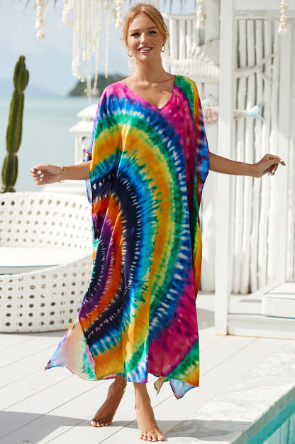 Tropical Pattern Kimono Blouse ( 29 Colors ) - Seldom Seen Styles