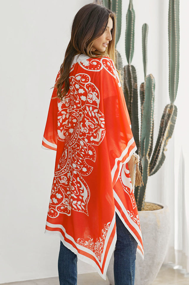 Boho Floral Kimono - Seldom Seen Styles