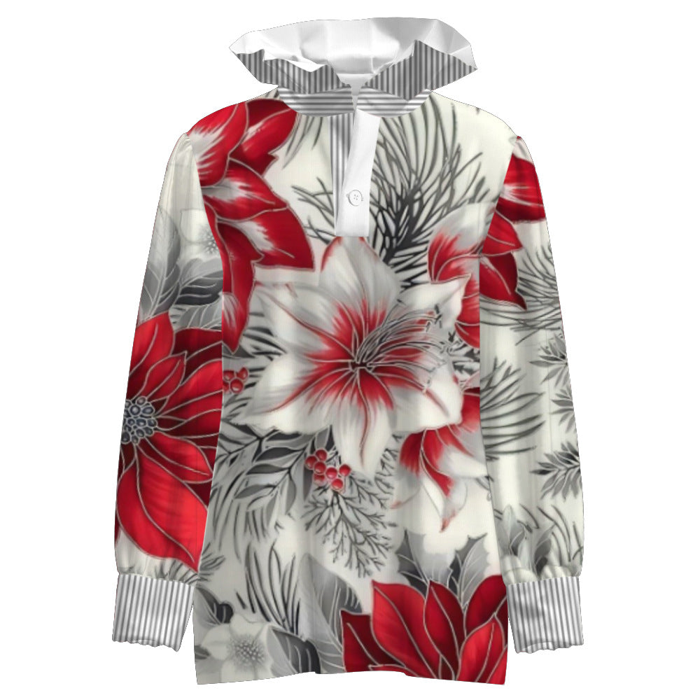 Women's Vintage Floral Print Striped Collar Top Going Outfits Blouses 90s Tops Funny Shirts Women Elegant Classy Tops Blouse Classyoutfit Women cute summer outfit boho Casual Style cute summer outfit women's summer outfits - Seldom Seen Styles