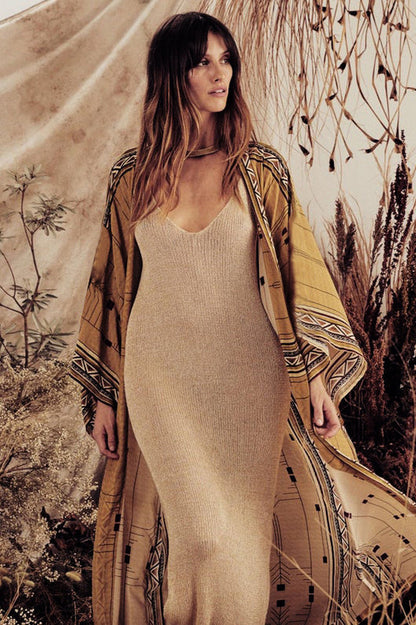 Boho Tie Dye Kimono Blouse - Seldom Seen Styles