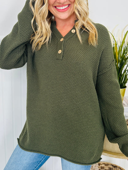 Reset Button Sweater- Multiple Colors! - Seldom Seen Styles