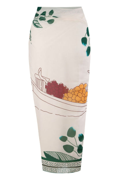 3D Bow Tie Swimsuit & Skirt Set - Seldom Seen Styles