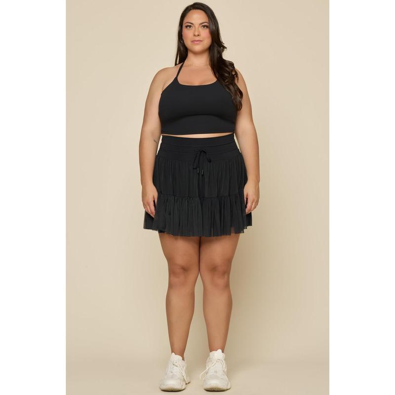 Pirouette Skort - Black - Seldom Seen Styles
