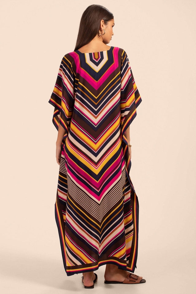 Oversize V-Neck Kaftan | Dress In Beauty