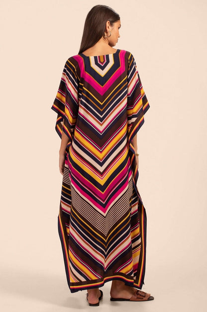 Oversize V-Neck Kaftan | Dress In Beauty