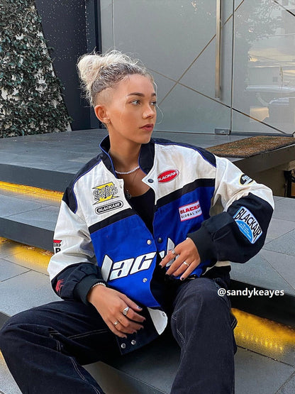 Aelfric Eden BLACKAIR Racing Jacket - Seldom Seen Styles