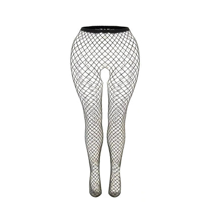 Plus Size Sexy Lingerie Women's Sexy Stockings Free off Open Files Socks Garter Jacquard Leggings7546P - Seldom Seen Styles