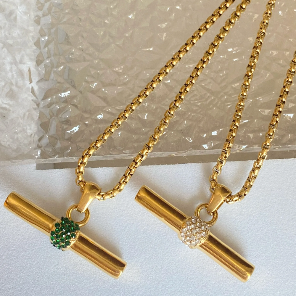 ALICE 18K GOLD PLATED CHARM NECKLACE - Seldom Seen Styles