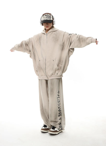 Unisex Damage Dolman Set-Up mry001585