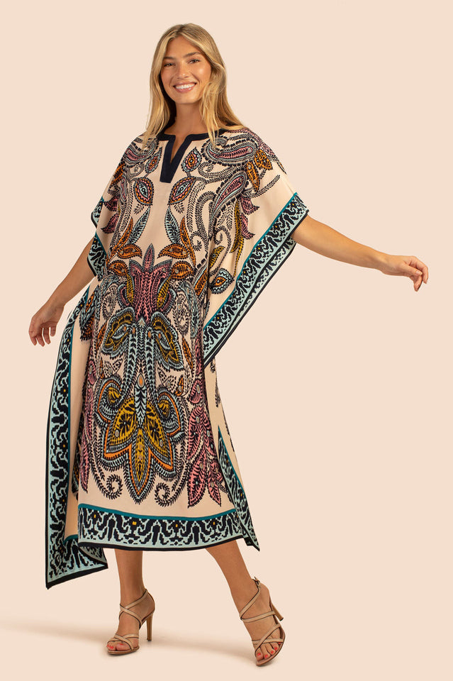 Oversize V-Neck Kaftan | Dress In Beauty