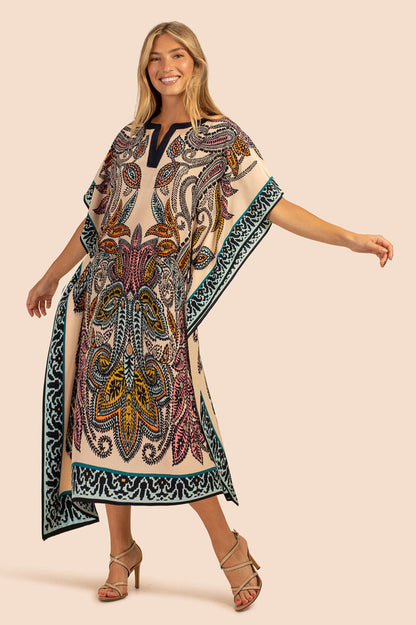 Oversize V-Neck Kaftan | Dress In Beauty