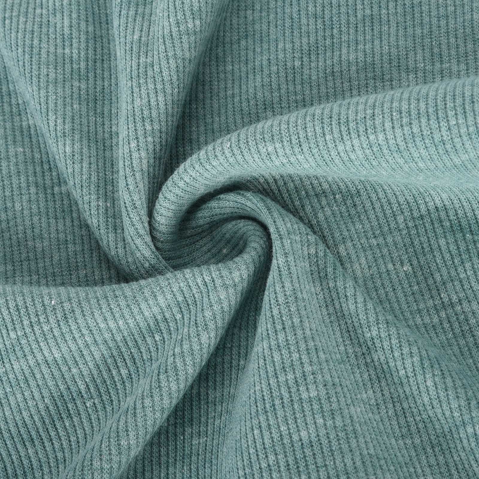 Women's Plain Twist Cut Out V Neck Tee, Casual Long Sleeve Ribbed T-shirt for Summer, Ladies  Tops  Clothes for Daily Wear - Seldom Seen Styles