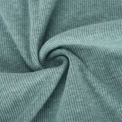 Women's Plain Twist Cut Out V Neck Tee, Casual Long Sleeve Ribbed T-shirt for Summer, Ladies  Tops  Clothes for Daily Wear - Seldom Seen Styles