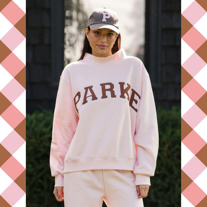 Sunkissed Varsity Mockneck