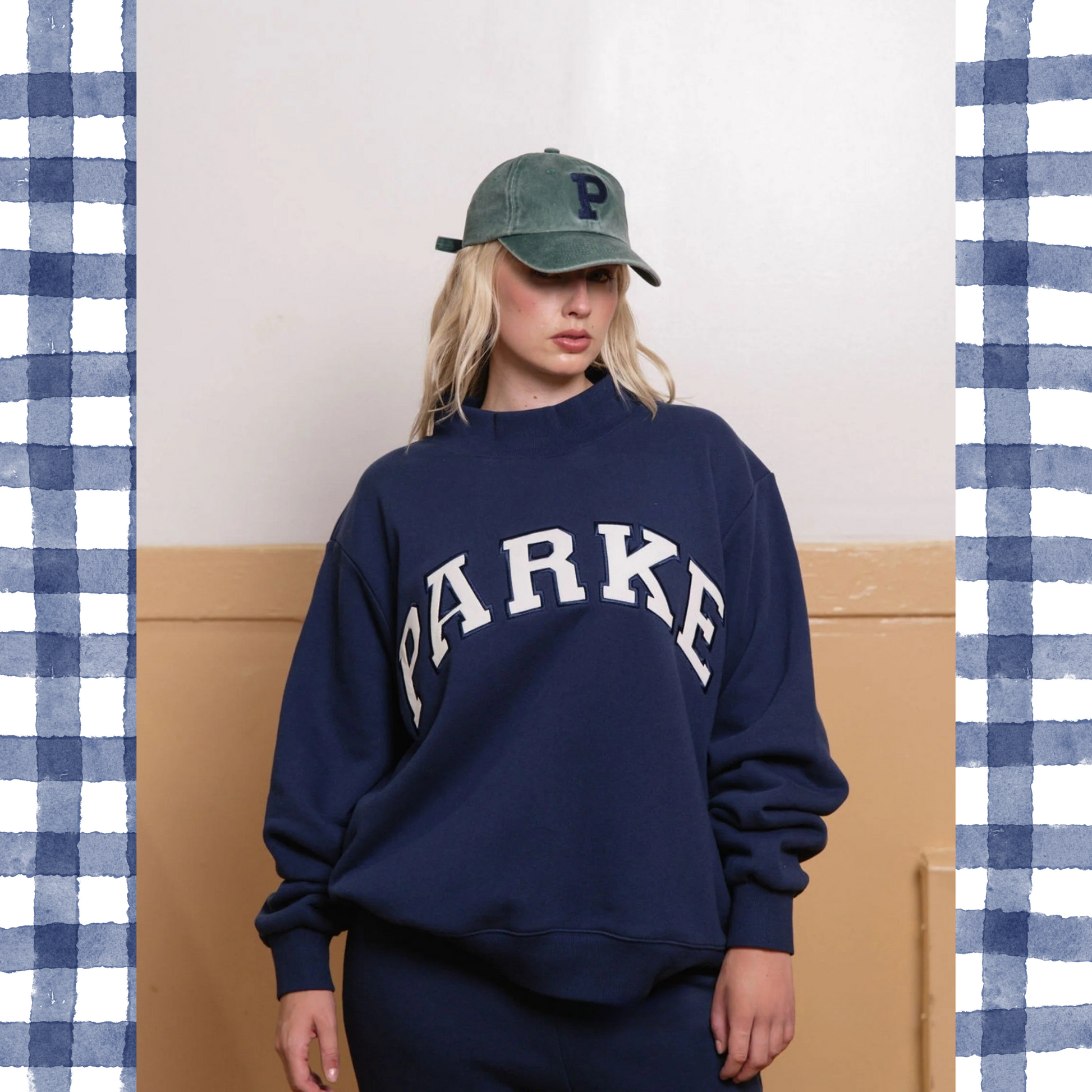 Sunkissed Varsity Mockneck - Seldom Seen Styles