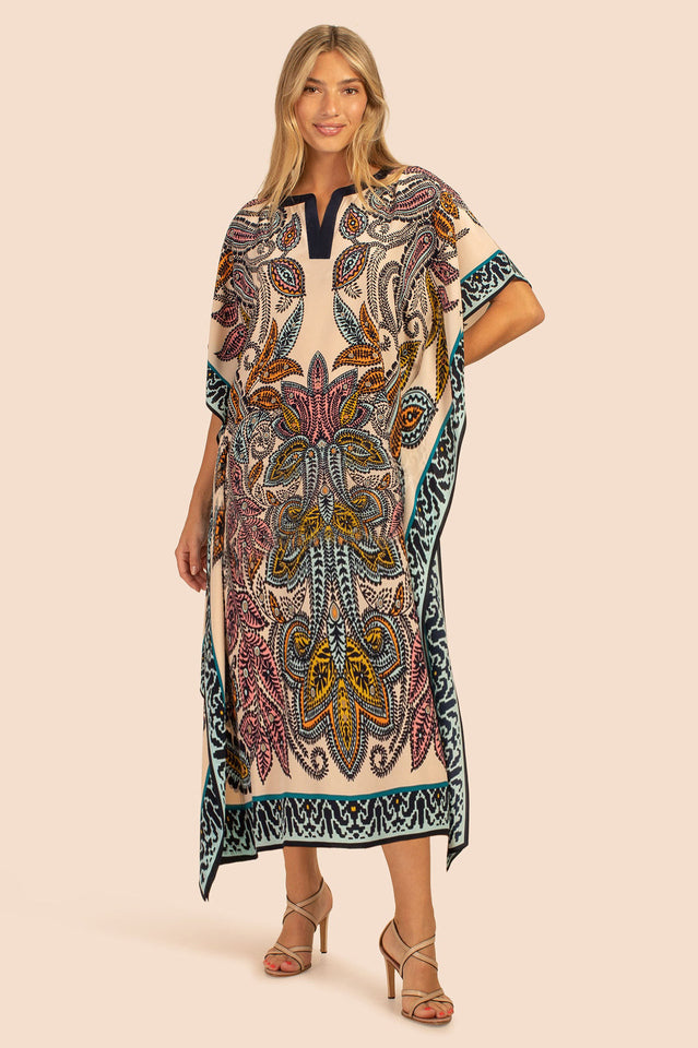 Oversize V-Neck Kaftan | Dress In Beauty