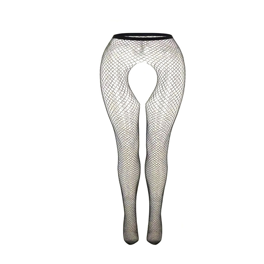 Plus Size Sexy Lingerie Women's Sexy Stockings Free off Open Files Socks Garter Jacquard Leggings7546P - Seldom Seen Styles