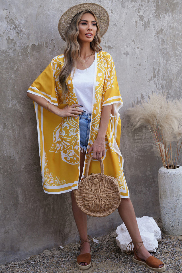 Boho Floral Kimono - Seldom Seen Styles