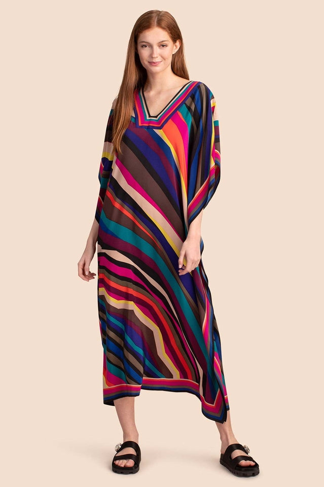 Oversize V-Neck Kaftan - Seldom Seen Styles
